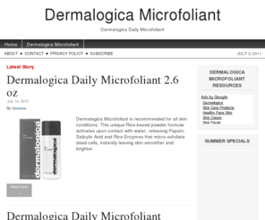 dermalogicamicrofoliant.com: Dermalogica Microfoliant
Dermalogica Daily Microfoliant