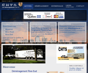 lesdemenagementschts.com: Bienvenue - Les Déménagements CHTS
Profitez d'un service inégalé...