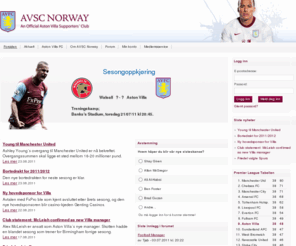 villans.no: Aston Villa Supporters` Club Norway
Aston Villa Supporters Club Norway er en landsomfattende uavhengig forening for supportere av Aston Villa Football Club.