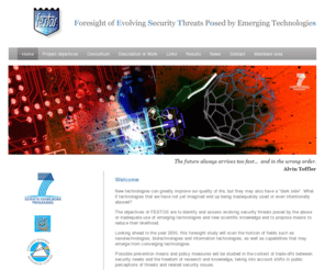 festos.org: Festos
Foresight of evolving security threats posed by emerging technologies