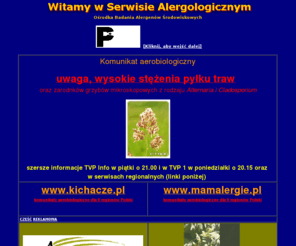 okulista.info: Serwis Alergologiczny Ośrodka Badania Alergenóws Środowiskowych
Alergia - Serwis Alergologiczny Ośrodka Badania Alergenów Środowiskowych