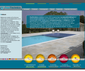 zwembadafdekkingen.info: PoolTechnics | Zwembadafdekkingen en zonne-energie voor alle zwembaden
PoolTechnics ontwikkelt hoogwaardige zwembadafdekkingen en zonne-energie voor zowel privé- als openbare zwembaden. HydroDeck | ThermoDeck | EcoDeck | SafeDeck | Poolsolar