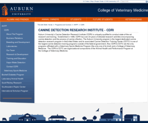 audetectiondog.com: Auburn University College of Veterinary Medicine
Vapor Wake, vapor wake, vaporwake, detection dog, narcotics detection, explosive detection, bomb detection, scat detection, Rob Gillette, Thomas Angle, John Pearce, dog handlers, dog trainers, handler courses