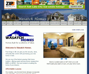 wasatchhomes.net: New Homes in Utah from Wasatch Homes
New homes in Utah available throughout the Salt Lake Valley