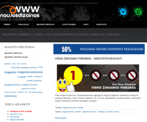 naujasdizainas.lt: Interneto svetainių kurimas, magento, joomla, cs-cart
Interneto svetainių kūrimas - Reprezentacinių svetainių kūrimas - Reklaminių mikro svetainių kūrimas - Greitai ir kokybiškai