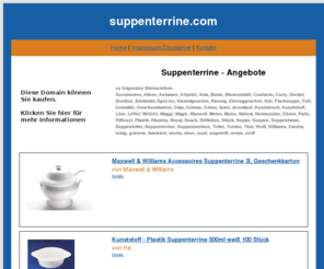 suppenterrine.com: Suppenterrine - suppenterrine.com
