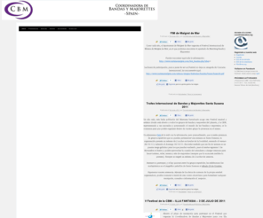 coordinadorabm.org: Coordinadora de Bandas y Majorettes
Coordinadora de Bandas y Majorettes se dedica a la defensa y al trabajo por unos intereses comunes: el mundo de las Bandas y las Majorettes