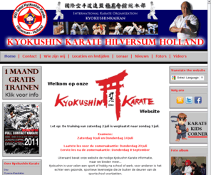 full-contact-karate.com: Kyokushin Karate Hilversum, Japans full contact karate & kickboxing
Kyokushin Karate Hilversum, Japans full contact karate & kickboxing