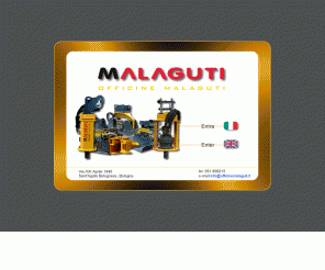 officinemalaguti.it: Officine Meccaniche Malaguti
Officine Malaguti. Costruzione di attrezzature per macchine movimento terra, trivelle, compattatori e compattatrici, battipali, piantapali, monorullo, trivellatrici