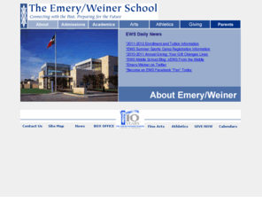 emeryweiner.org: The Emery/Weiner School
The Emery/Weiner School, a private, college-preparatory middle and high school located in Houston, TX, is different! We provide the finest academics