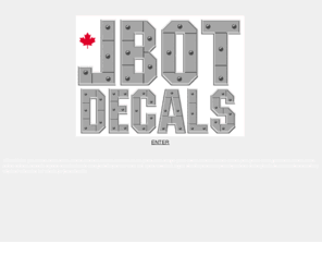 jbot.ca: JBOT Decals
Custom decals for police, airlines, and more
