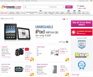 pixmania.co.uk: PIXMANIA - online shopping, low prices & discounts on high tech products
Pixmania UK: Cheap electricals online - cameras, camcorders, TVs, MP3, home appliances, toys and games, jewellery etc. PIXMANIA - online shopping, low prices & discounts on high tech products