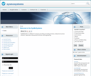 sysmosystems.com: Welcome to the SysMoSystems
Joomla! - the dynamic portal engine and content management system