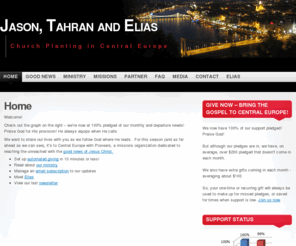 jasonandtahran.com: Jason, Tahran and Elias « Church Planting in Central Europe
Church Planting in Central Europe