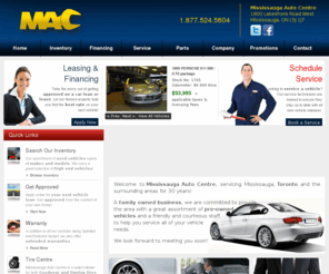 lorneparkautocentre.com: Mississauga Used Car Dealer and Service Centre | Mississauga Auto Centre
Welcome to Mississauga Auto Centre, home of Mississauga's best used car dealer. We offer quality used cars and trucks , car financing, and superior auto service.