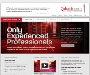 zoliath.com: Commercial Listings and Commercial Property Listings | Zoliath
Zoliath.com is the premier source for pre-screened professionals who specialize in the commercial real estate industry.  Review, compare and connect with industry specialists nationwide.