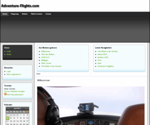 adventure-flights.com: Willkommen
																																																																																																						Einleitung zum ThemaFliegen...                                                                                                                                                                                                                                                                                                                                                    