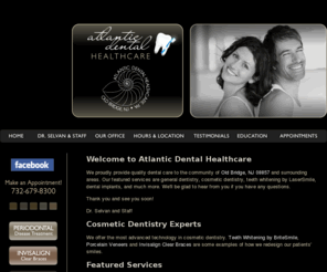 drselvandds.com: Old Bridge 08857 Dentist - Atlantic Dental Healthcare - Dr. Vaidya Selvan - Home
Dr. Vaidya Selvan has been practicing in the Old Bridge, NJ 08857 and surrounding areas for years. Call our office at 732-679-8300 to make an appointment today.