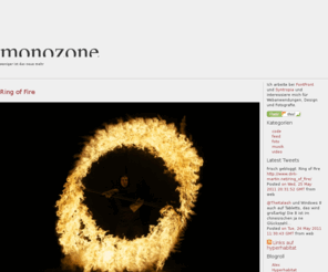 dirk-martin.net: monozone
weniger ist das neue mehr