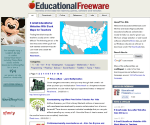 educational-freeware.com: Free Educational Software And Games
Listings, descriptions and reviews of free educational software and websites for school or home use. Categories include reading, science, math, typing, social studies, programming etc.