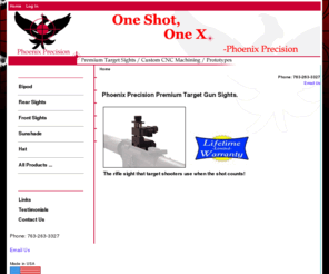 phoenixprec.com: Phoenix Precision, Premium Target Rifle Gun Sights
Phoenix Precision :  - Rear Sights Front Sights Sunshade Hat target rifle gun sights front rear mounts