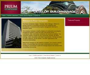 priumcompanies.com: Prium Companies :: Home
Prium Companies Homepage