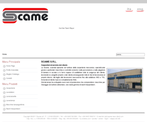 scame-mecc.com: Scame s.r.l.
Pagina principale con foto dell'azienda SCAME s.r.l.