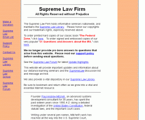 supremelaw.org: Supreme Law Firm
