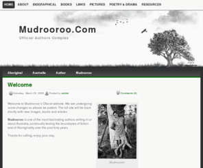 mudrooroo.com: Mudrooroo.Com
Official Authors Complex