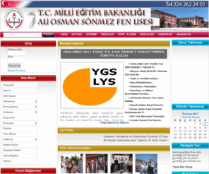 bursafenlisesi.com: Genel Haber - Okulumuzun LYS İstatistiki  Bilgileri - Haberler : Bursa Fen Lisesi
Genel Haber - Okulumuzun LYS İstatistiki  Bilgileri - Haberler, bursafenlisesi.com profesyonel okul sitesi