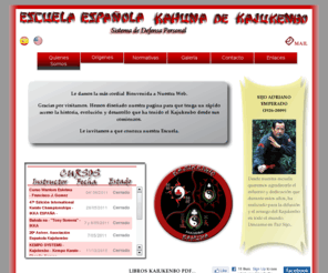 kajukenbo-kahuna.es: Escuela Española Kahuna de Kajukenbo.
Kajukenbo - Sistema de Defensa Personal  - proviniente de las Islas Hawaii, basado en distintas técnicas defensivas y ofensivas y buscando con cada uno de sus movimientos la mayor efectifidad y eficacia posible