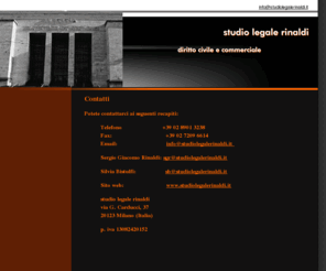 studiolegalerinaldi.it: Contatti
Contatti