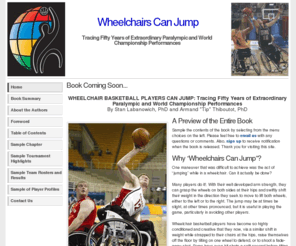 wheelchairscanjump.com: Wheelchair Basketball Players Can Jump | Extraordinary Paralympic and World Championship Performances
Your description goes here