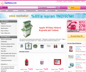 xn--zayflama-vkb.com: Zayıflama.com .:: zayıflama ürünleri, bölgesel zayıflama ve diyet alternatifleri
Zayıflama sorununa yönelik değişik çözümler, alternatifler.