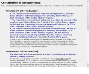 amendment29.com: Amendments
Amendments