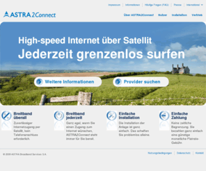 astra2connect.de: High-Speed-Internet über Satellit - ASTRA2Connect
