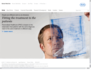 b-proactive.net: Roche - We innovate healthcare
Roche is systematically pursuing personalised medicine – it is an approach that is capable of increasing the safety, efficacy and cost-efficiency of treatment. 