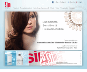 simpharma.com: Suomalaista Sensitiivistä Hiuskosmetiikkaa - Sim Sensitive
Sim Sensitive -tuotteet on valmistettu parhaista, tutkituista ja turvallisista, dermatologisesti testatuista raaka-aineista. Tuotteemme löydät parturi-kampaamoista kautta maan.