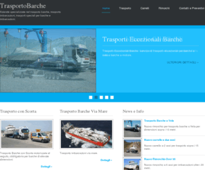 trasportobarche.com: Trasporto Barche | Trasporto Imbarcazioni
Trasporto Barche: Aziende specializzate nel trasporto barche, trasporto imbarcazioni, trasporti speciali per barche e imbarcazioni.