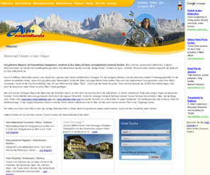 garda-bike.com: Motorradhotel Motorrad Hotel: Motorradhotels - Motorradurlaub
Herzlich Willkommen bei den Motorradhotels! Wir haben alle Informationen rund um das Thema Motorrad Hotel. Die schönsten Touren finden Biker bei uns und die schönsten Unterkünft in unserem Alpenhotel. Planen Sie ihre Biketour auch direkt bei uns.