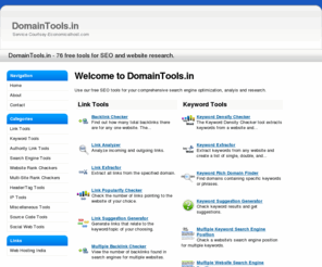 domaintools.in: Service Courtsey-Economicalhost.comSEO and Domain tools
Our website rules.