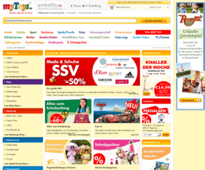 meitoys.com: Spielzeug, Kindermode, Babysachen - Alles für Kind & Baby - myToys.de
Online Shop für Spielzeug, Babysachen, Kindermode & mehr. Tolle Geschenkideen für Jungen und Mädchen. Alles für Babys & Kinder günstig online kaufen bei myToys.de