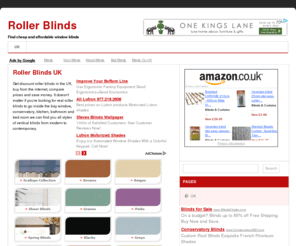 find-roller-blinds.co.uk: Budget Roller Blinds - Cheap deals on quality window blinds
