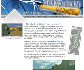 grandslamsafety.com: Grand Slam Safety - quality basball and softball outfield fence systems"
The safest outfield fences for all your school and community events.