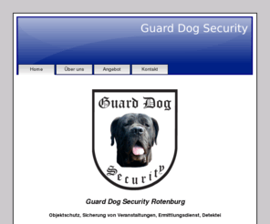 guarddogsecurity.de: Guard Dog Security | Home
