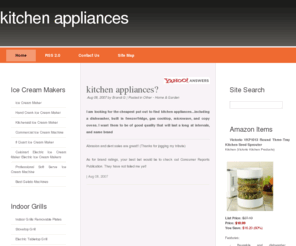 contactcatalog.com: Kitchen Appliances
Kitchen Appliances
