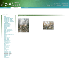 edial23.com: Edial 23 - Cuadros artísticos - Almacén de cuadros y marcos
