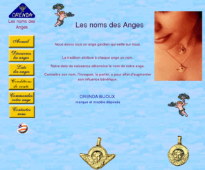 orenda-gold.com: Orenda Bijoux - Les noms des anges -
Orenda bijoux vous propose ses pendentifs religieux en or 18 carats