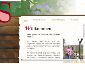 weingut-schaedler.com: Weingut Schädler - Weine und mehr
Weingut Schaedler. Die Site bietet das Sortiment des Weinguts Schaedler in einem Webshop an, in dem man Weine bestellen kann.