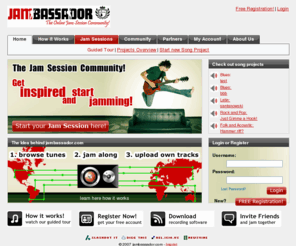 jambassador.com: jambassador.com - the jam session community for musicians and creative sound artists!
jambassador.com is the community for musicians jamming together online. Band